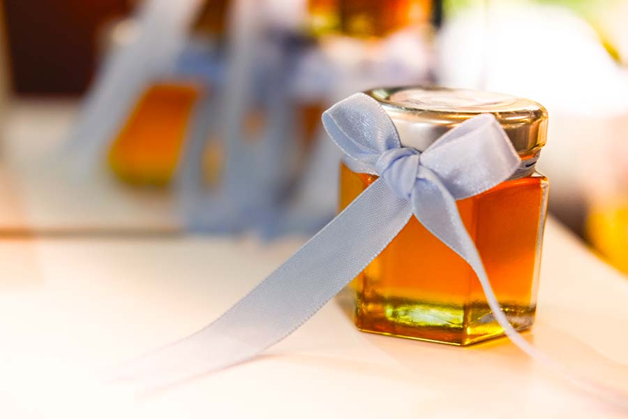 honey wedding favours