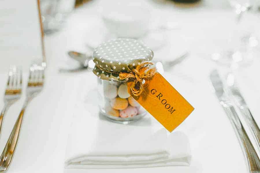 personalised wedding favours