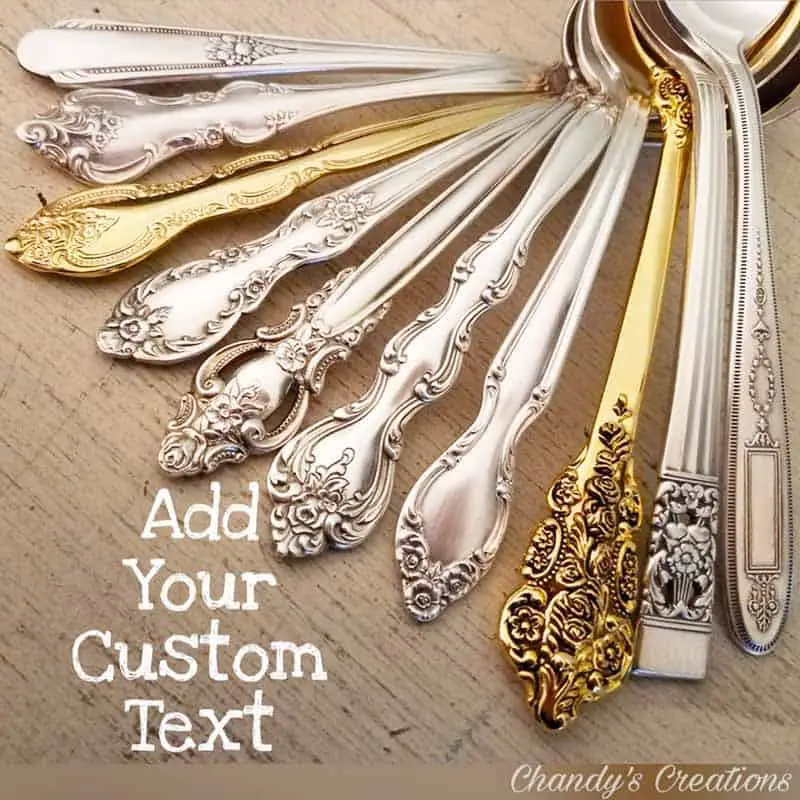 personalized tea spoon wedding favor