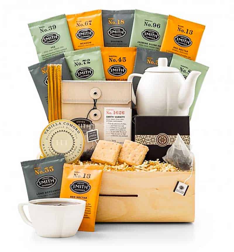 christmas tea gift basket