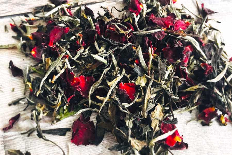 flower teas wedding favors - a gift for the senses