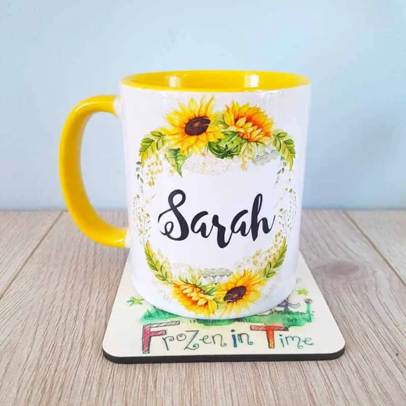 mother's day tea mug personalized