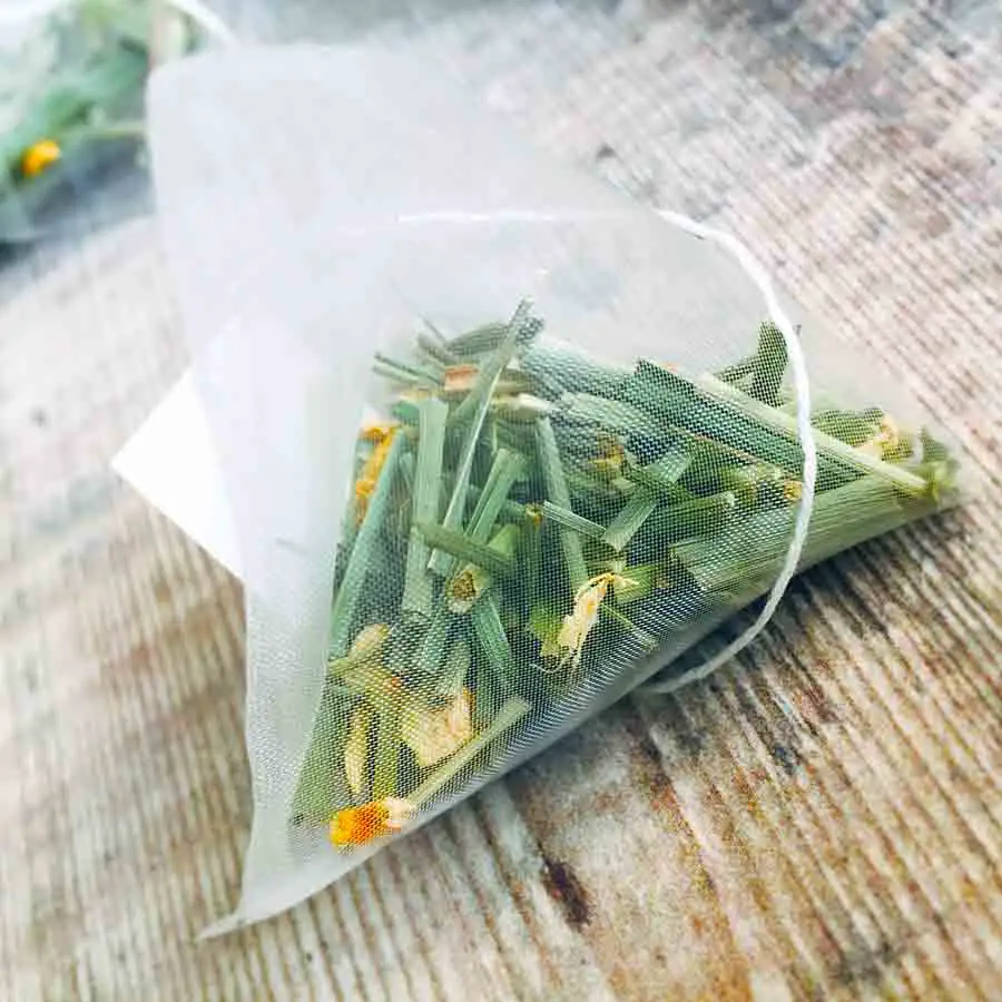 eco-friendly biodegradable pyramid tea bags