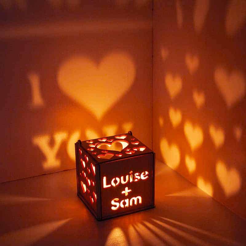 tea light holder for romantic tea lovers