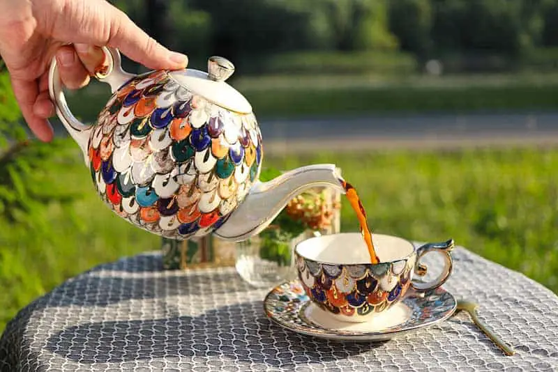 tea set for mom - russian tea set