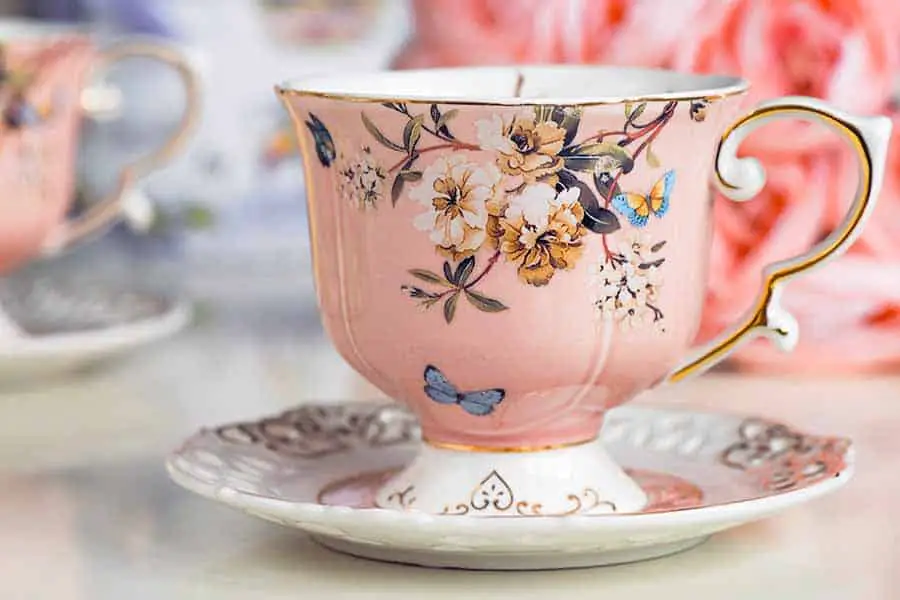teacup wedding favors