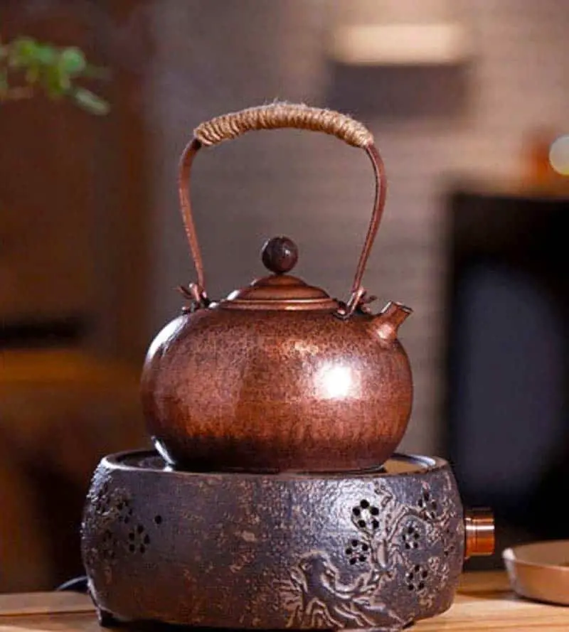 teapot for mother's day - copper tea kettle