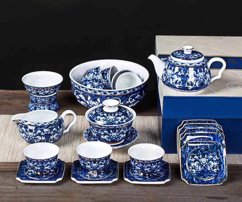 20th wedding anniversary tea set 2