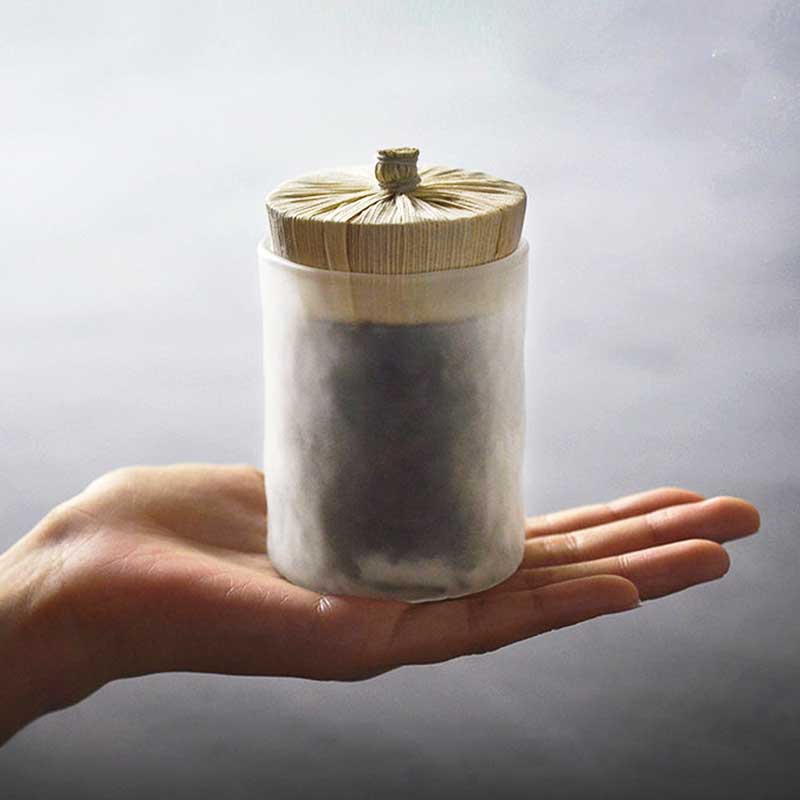 25th wedding anniversary tea canister 2