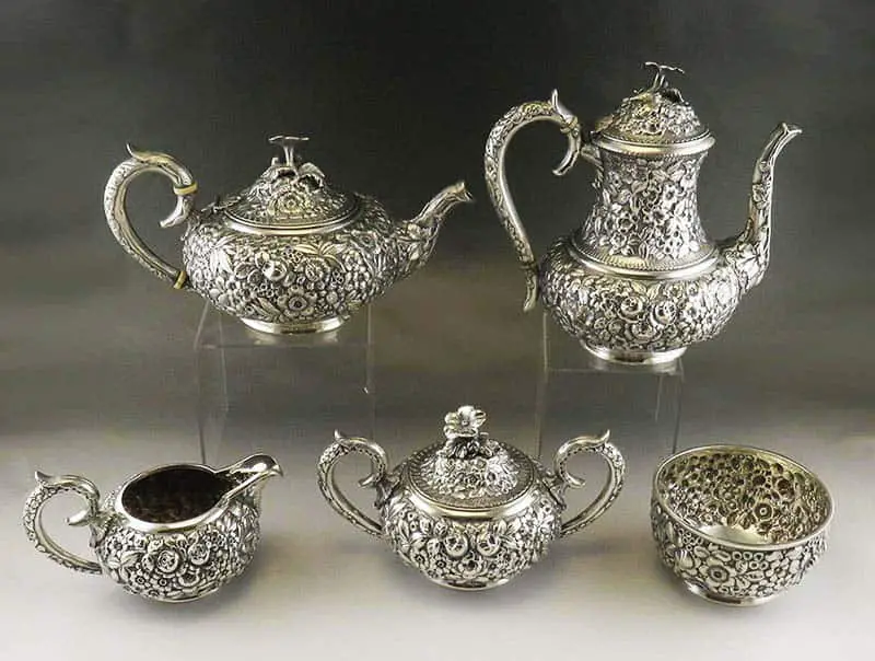 5th Wedding Anniversary Tea Set