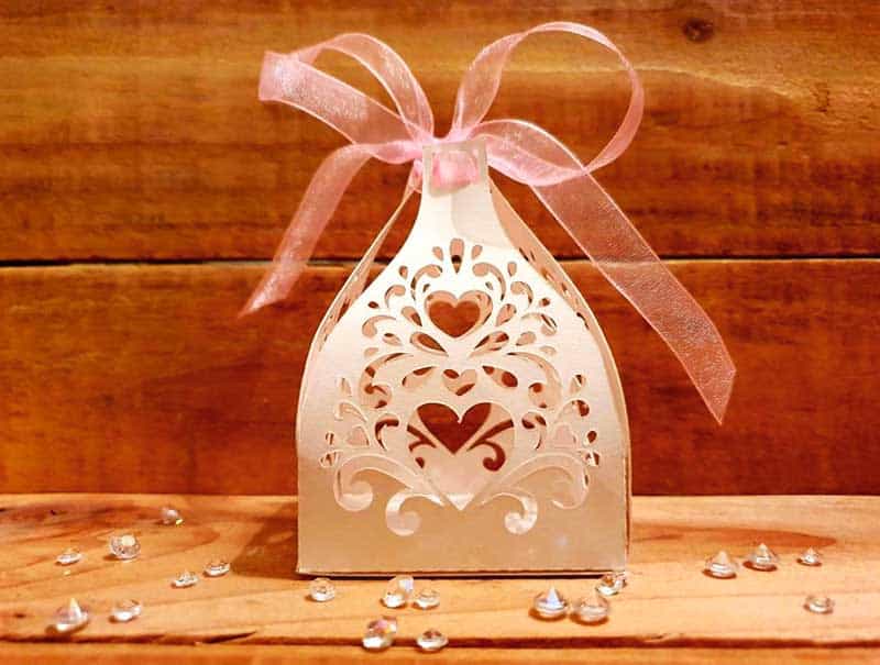 bridal shower favor box