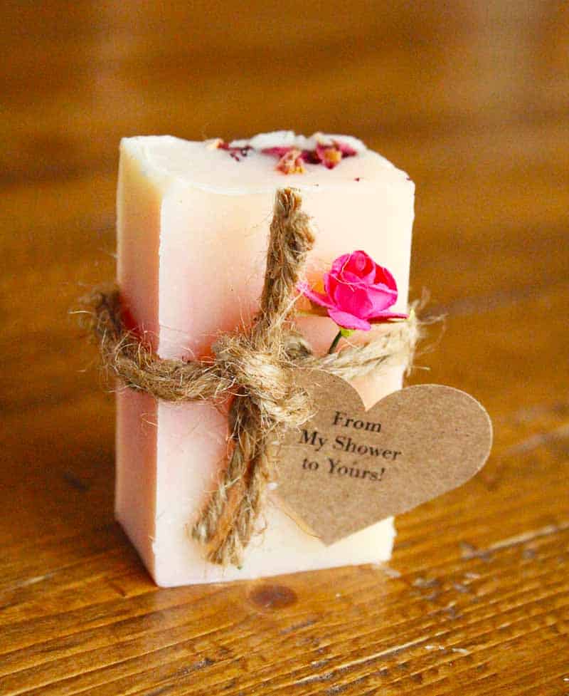 bridal shower soap favor